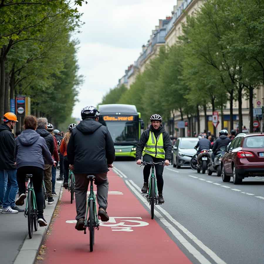Les bienfaits du vélo-taf : un trajet au travail sain