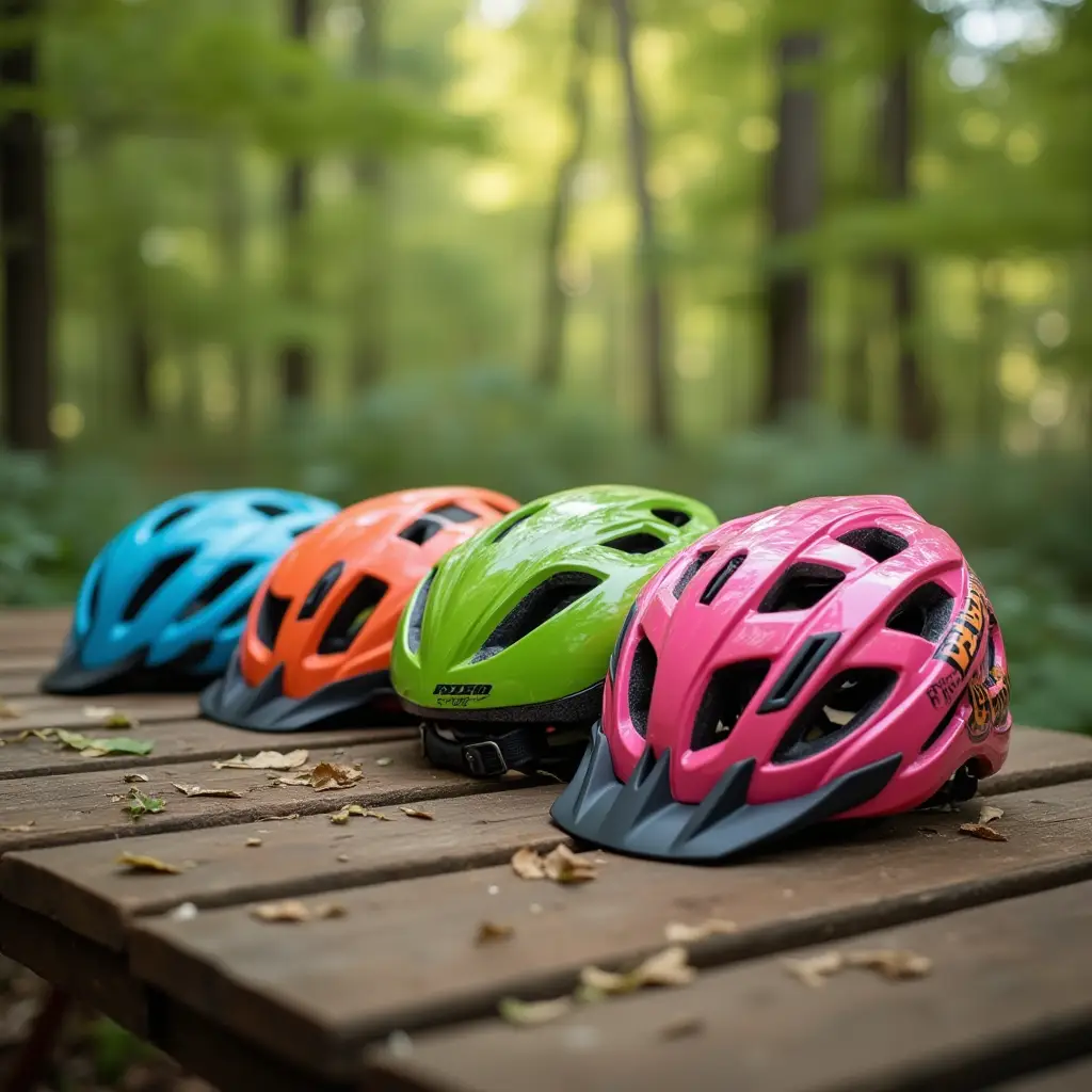 Casque de vélo spécialement conçu pour la sécurité des enfants.