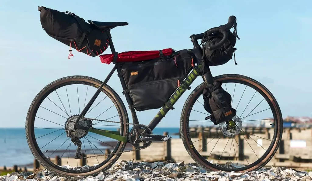 Sacoche de guidon pour vélo, idéale pour le bikepacking et les longues distances