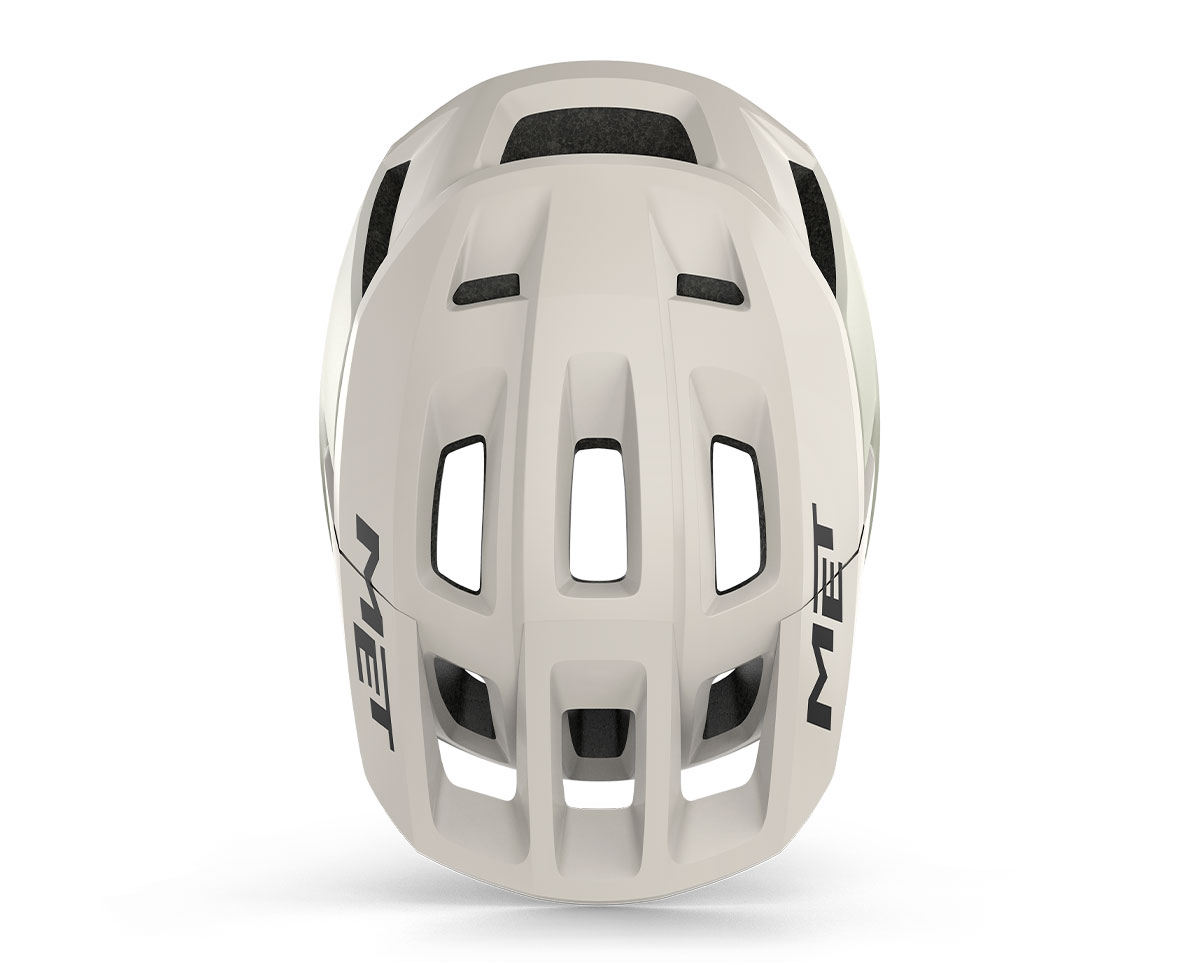 Casque MET Terrae MIPS vu du dessus avec ses 19 aérations