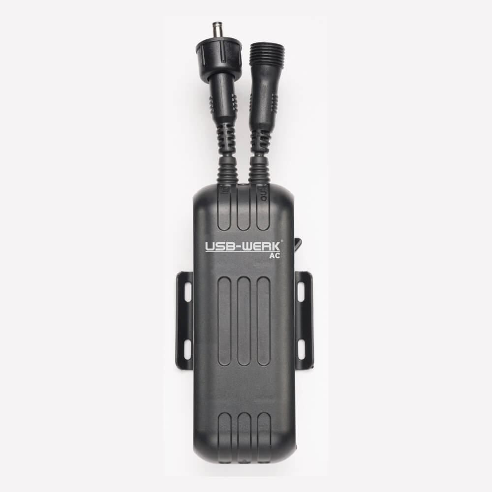 Chargeur USB pour dynamo moyeu Busch & Müller USB-Werk avec son câble